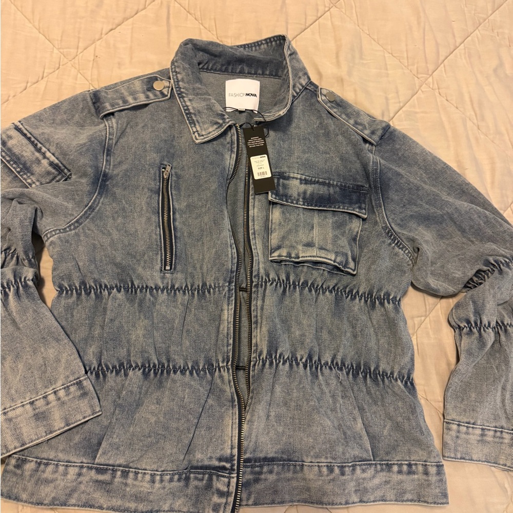 Washed Denim Jacket